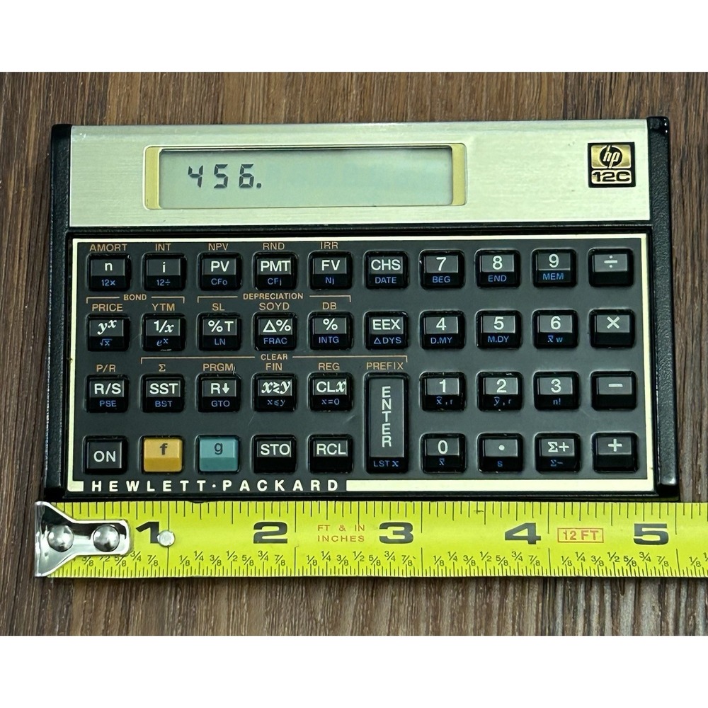 Hewlett-Packard HP 12C Scientific Handheld Calculator With Case - Picture 10 of 10